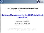 LHC Hardware Commissioning Review
