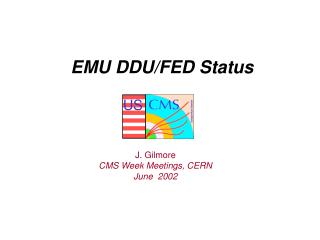 EMU DDU/FED Status