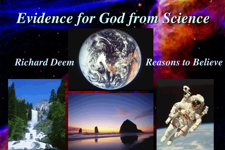 evidence for god from science