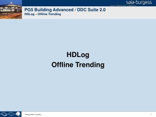pg5 building advanced ddc suite 2 0 hdlog offline trending