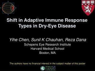 Shift in Adaptive Immune Response Types in Dry-Eye Disease