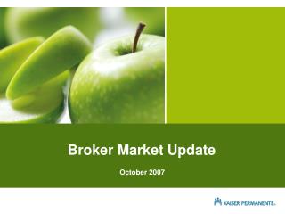 Broker Market Update