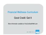 Financial Wellness Curriculum - slide 1