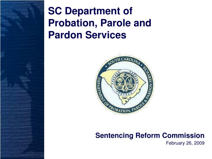 sentencing reform commission february 26 2009