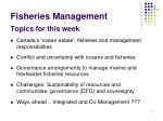 Fisheries Management - slide 1