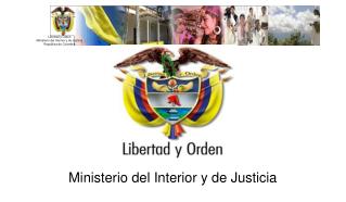 ministerio del interior y de justicia