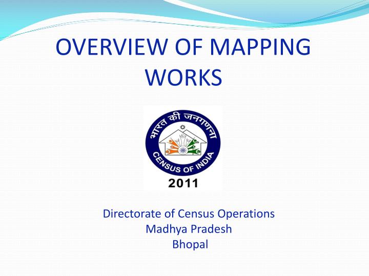 overview of mapping works