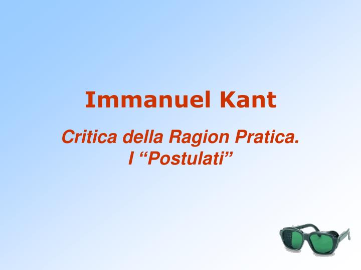 immanuel kant