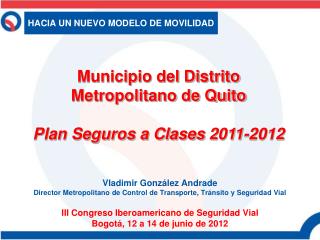 hacia un nuevo modelo de movilidad