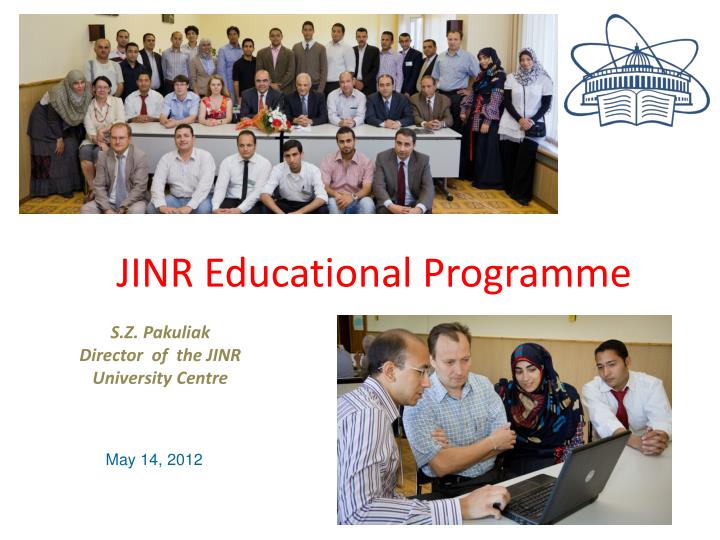 jinr educational program
