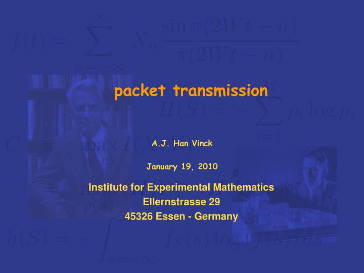 packet transmission