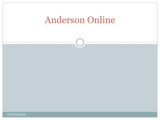 Anderson Online