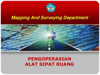 mapping and surveying department