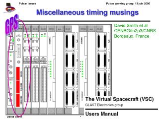 Miscellaneous timing musings