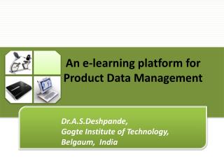 An e-learning platform for Product Data Management