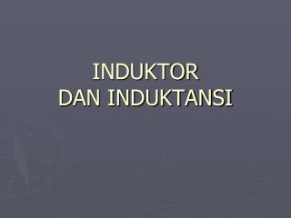 induktor dan induktansi
