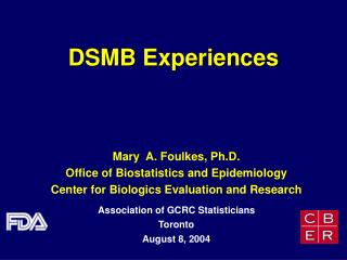DSMB Experiences