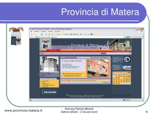 provincia di matera