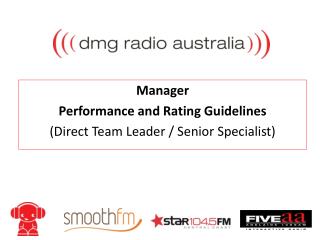 Manager Performance and Rating Guidelines (Direct Team Leader / Senior Specialist)