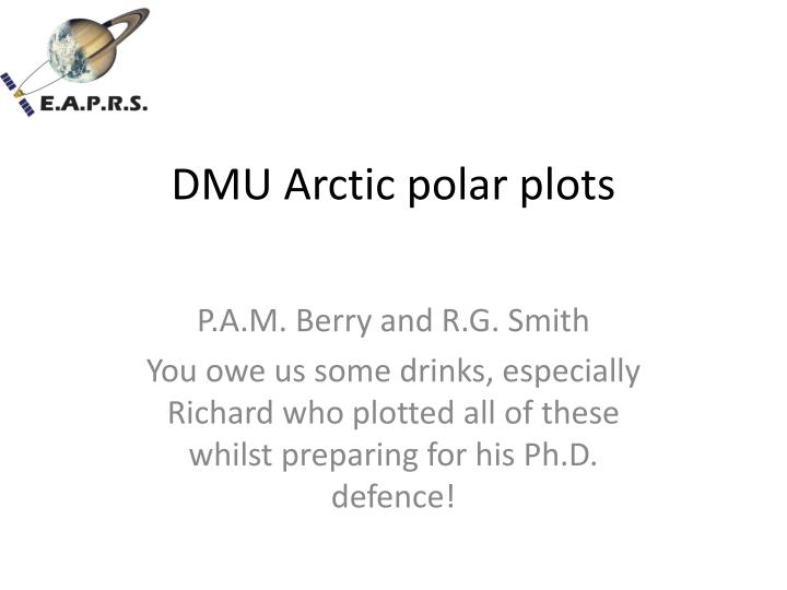 dmu arctic polar plots