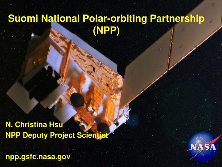 suomi national polar orbiting partnership npp