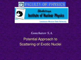 Potential Approach to Scattering of Exotic Nuclei