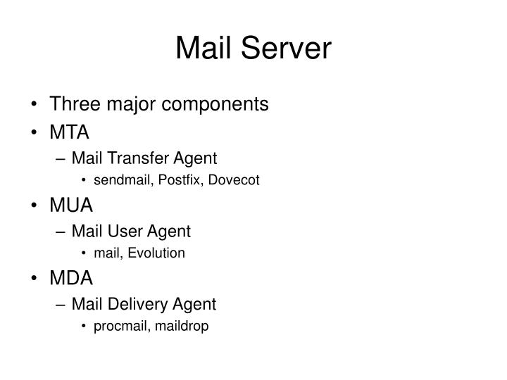 mail server