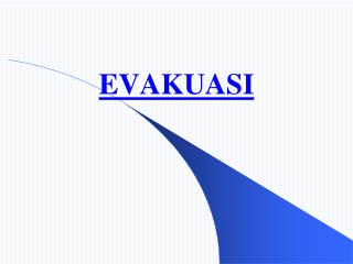 evakuasi