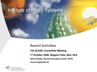 Institute of Flight Systems