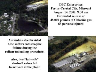 DPC Enterprises Festus-Crystal City, Missouri August 14, 2002, 9:30 am Estimated release of