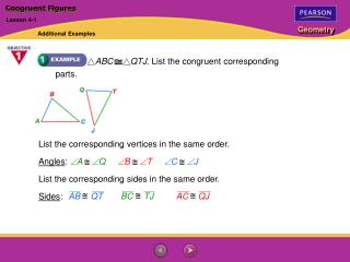 Congruent Figures