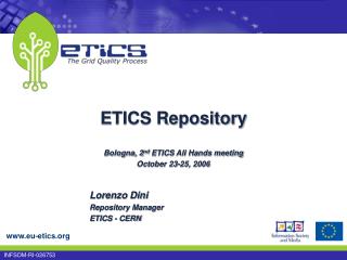 ETICS Repository