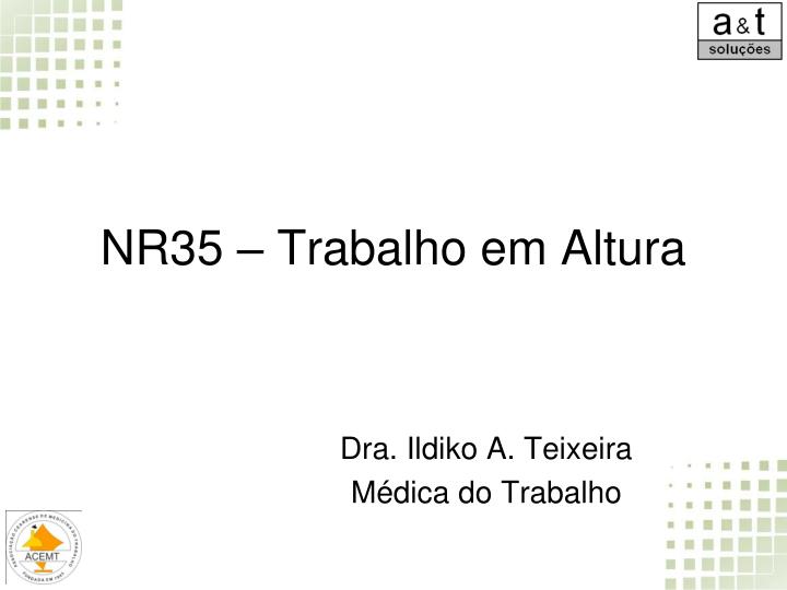 nr35 trabalho em altura