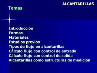 alcantarillas