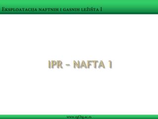 ipr nafta 1