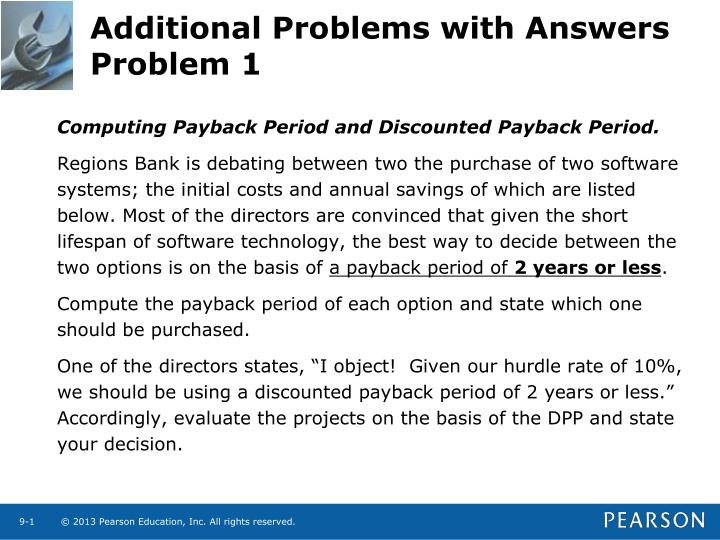 additional problems with answers problem 1