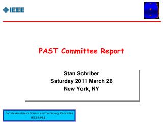 PAST Committee Report