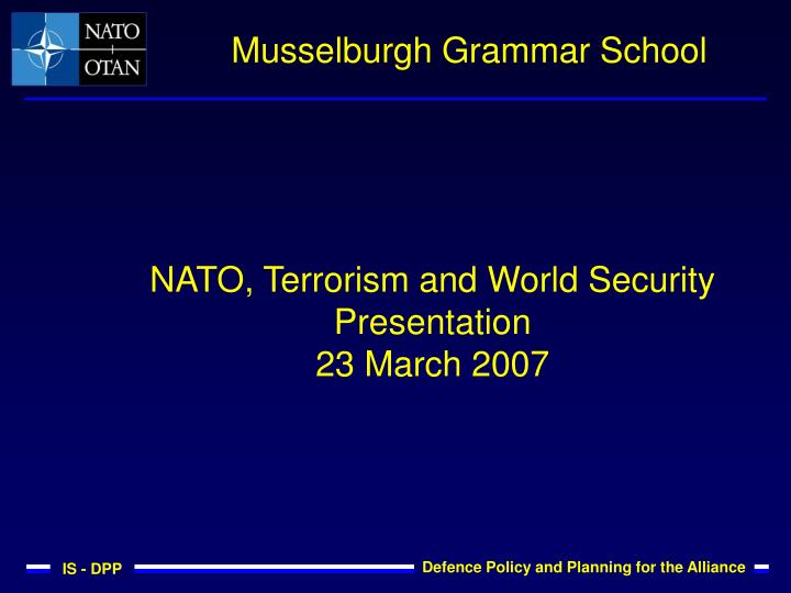 musselburgh grammar school