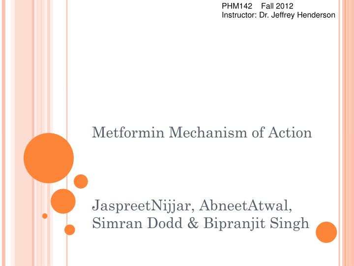 metformin mechanism of action