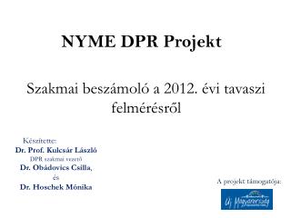 nyme dpr projekt
