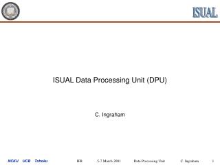 ISUAL Data Processing Unit (DPU)