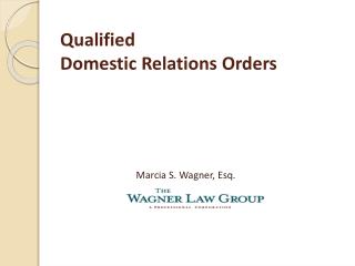 Qualified Domestic Relations Orders
