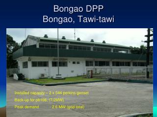 Bongao DPP Bongao, Tawi-tawi