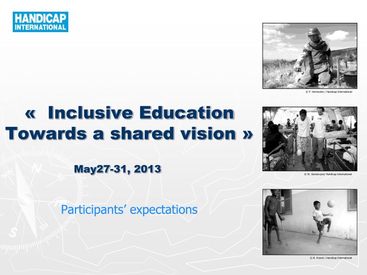 inclusive education towards a shared vision
