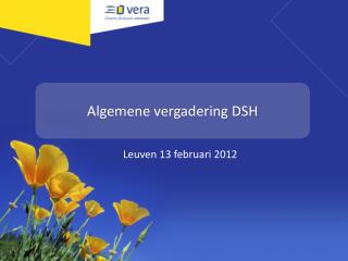 algemene vergadering dsh
