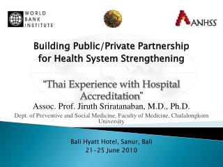 Building Public/Private Partnership for Health System Strengthening