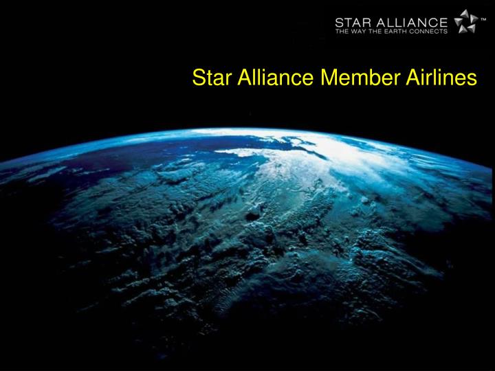 star alliance member airlines