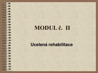 modul ii