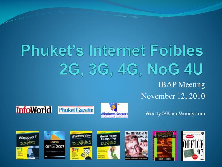 phuket s internet foibles 2g 3g 4g nog 4u