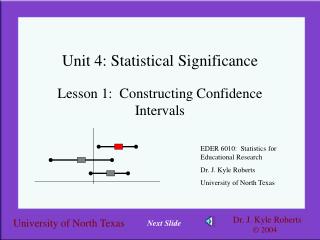 Unit 4: Statistical Significance